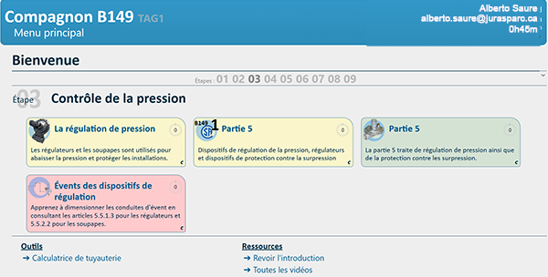 Compagnon B149 - Leçon/Question/Exercice